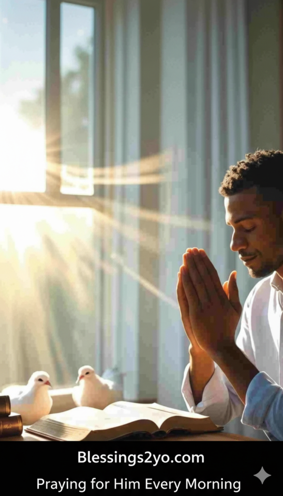 Why Praying for Him Every Morning Matters