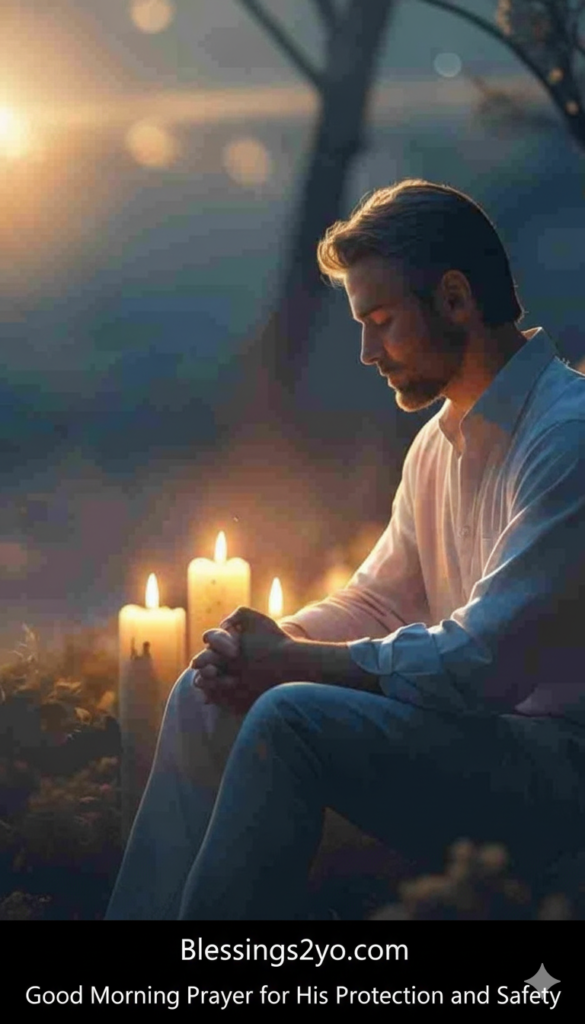 Good Morning Prayer for His Protection and Safety