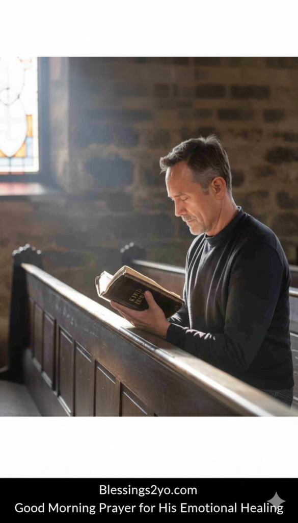 Good Morning Prayer for His Emotional Healing