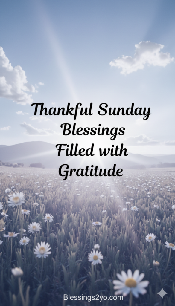 300 Heartfelt Sunday Blessings to Inspire Your Week Ahead