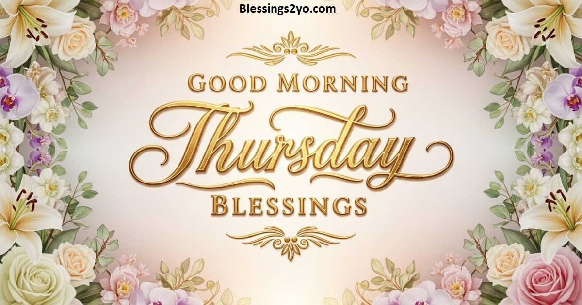 You are currently viewing Thursday Blessings Why the Most Underrated Day of the Week Might Be the One That Changes Your Mornings