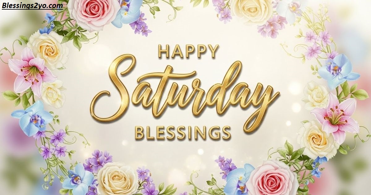 Read more about the article Saturday Blessings Inspirational Quotes, Prayers, Images & Positive Weekend Wishes