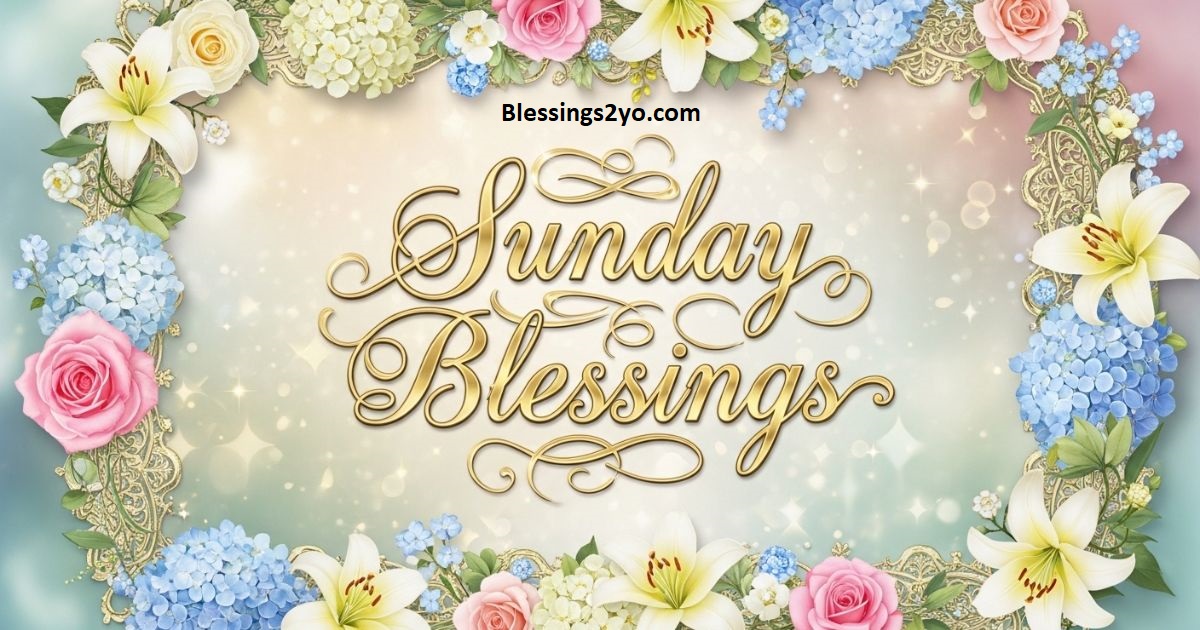 Read more about the article Sunday Blessings, Quotes & Prayers to Share With Loved Ones Today