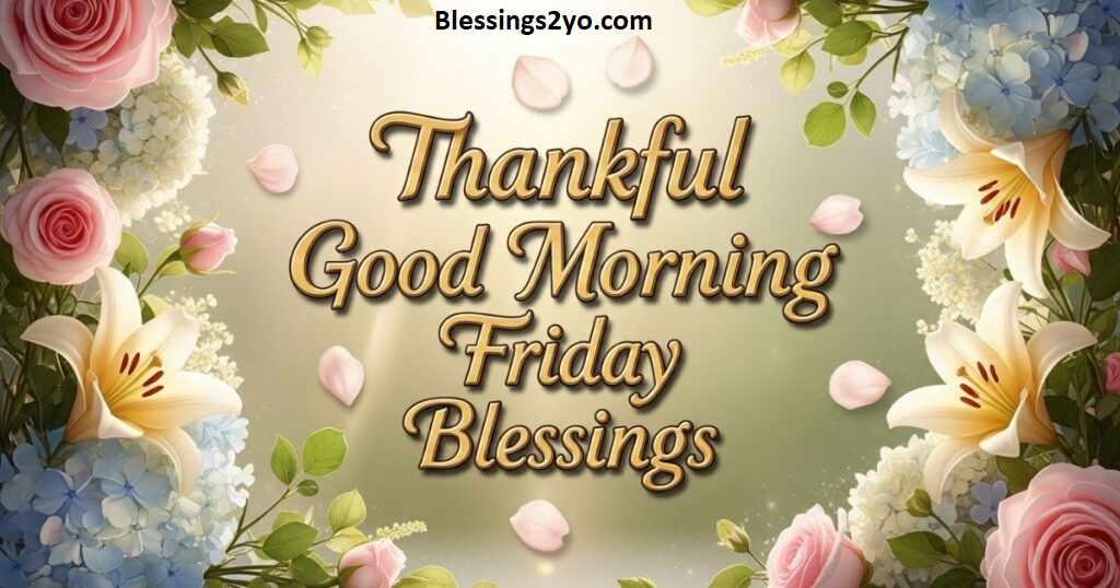 You are currently viewing Friday Blessings What They Really Mean and How They Changed My Week