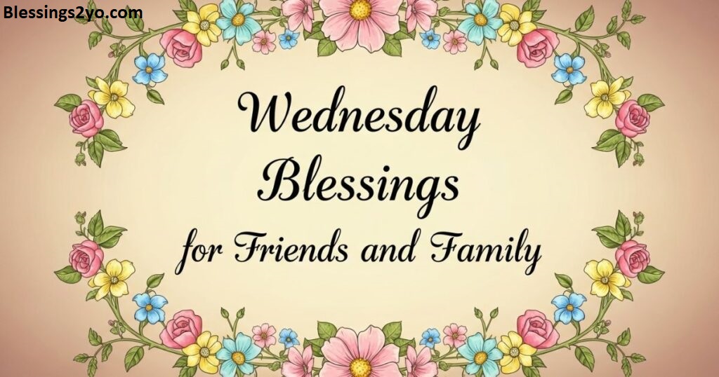 You are currently viewing Wednesday Blessings to Refresh Your Mind, Renew Your Faith, and Lift Your Soul