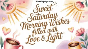 Read more about the article Saturday Blessings Faith, Hope & Gratitude to Begin Your Weekend