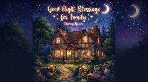 Read more about the article Good Night Blessings for Family Beautiful Messages for Your Loved Ones