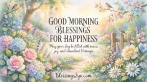 Read more about the article Good Morning Blessings for Happiness 50 Uplifting Messages to Share