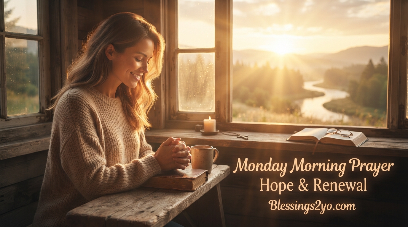 Read more about the article Monday Morning for Inspirational Prayer for Strength, Peace & Hope